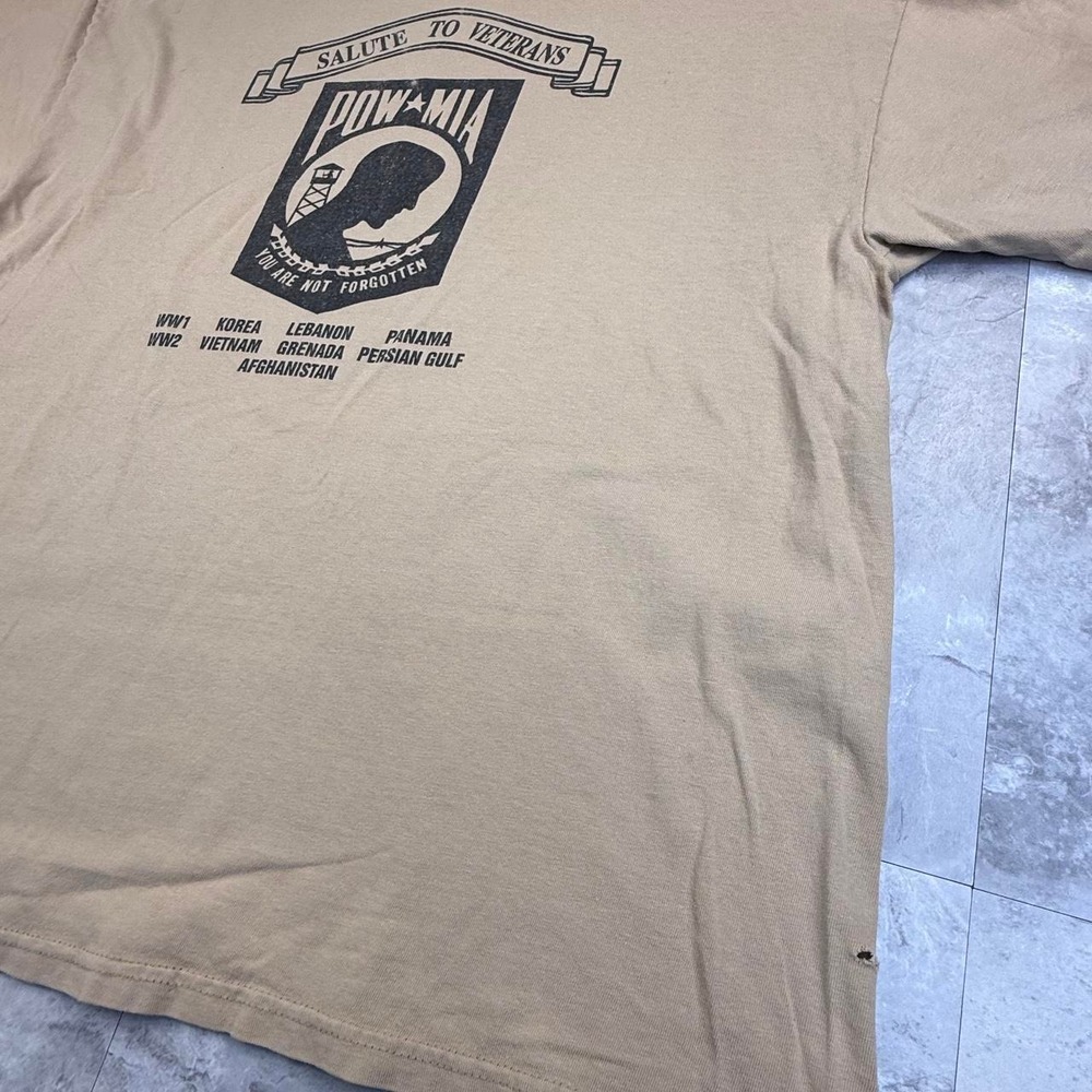 Vintage eagle graphic rolling thunder T shirt size xl - Picture 8 of 8